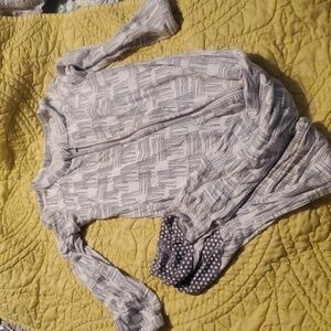 Posh Peanut 18-24 Rivers Grey Footie